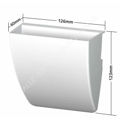 Artiteq Info Rail Storage Clip - in 2 colours