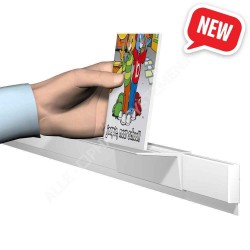 Artiteq Info Rail Support Clip - in 2 colours