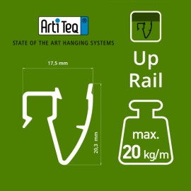 Artiteq Up Rail Eindkap per set van 2