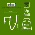 Artiteq Up Rail Eindkap per set van 2