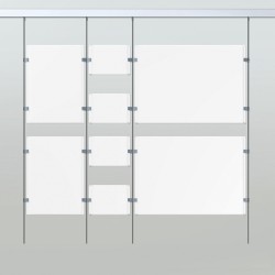 Artiteq 2,0mm Twister Suspension Rod in white - 20kg