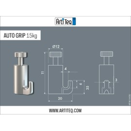 Artiteq Zelfremmende Palhaak - 15kg